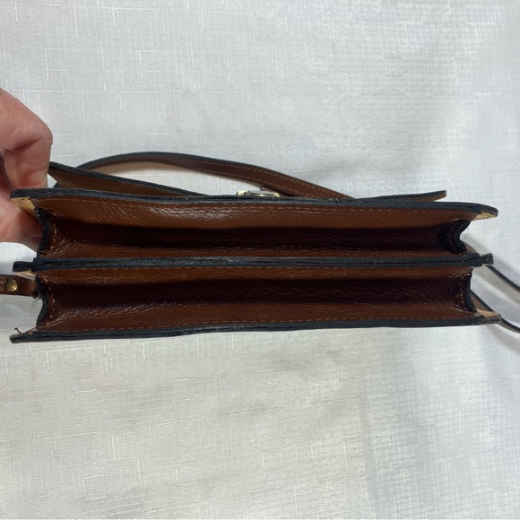 NWOT Stunning! Patricia Nash Lanza Crossbody Bag, Italian Sketchbook, Leather - Picture 5 of 11